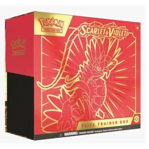 Genuine Pokémon Scarlet & Violet Elite Trainer Box [Koraidon] - SV01: Scarlet &